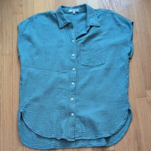 Madewell Blue Button Down Shirt